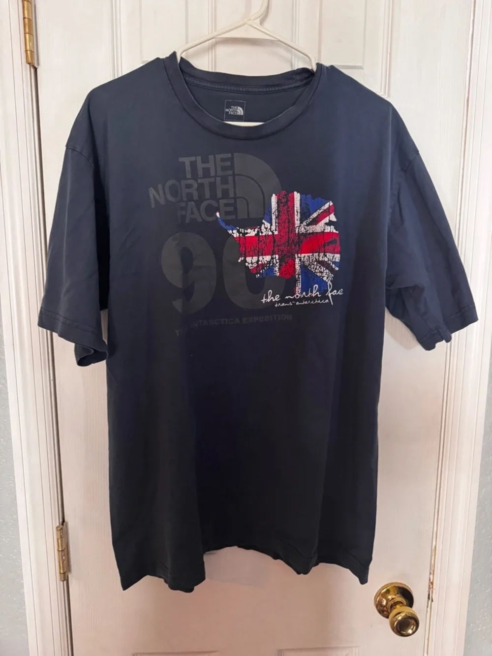 The North Face 1990 trans-Antarctica expedition t shirt